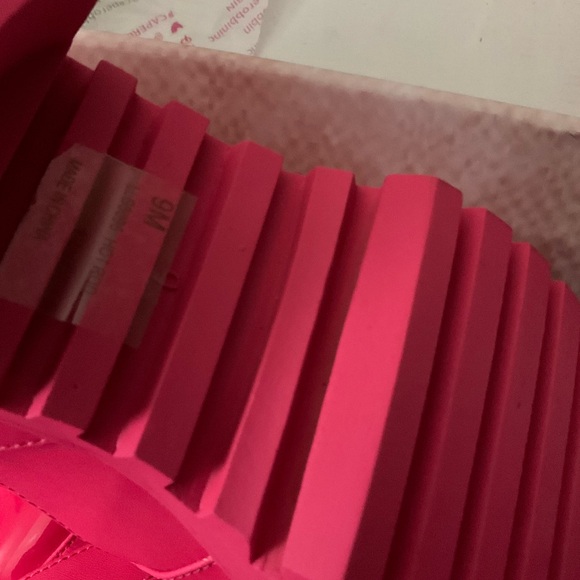 Vibrant Pink Women's Boots - Picture 8 of 13